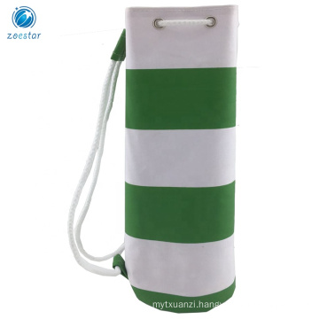 Wine Drinks Bottle Bag with Drawstring Closure Single Reusable Single Bottle Cover